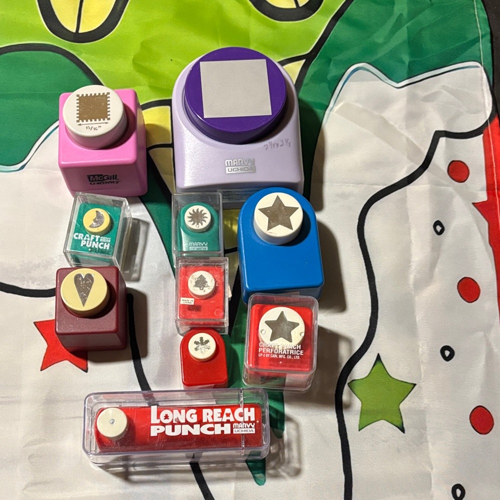 Colorful Craft Punch Set